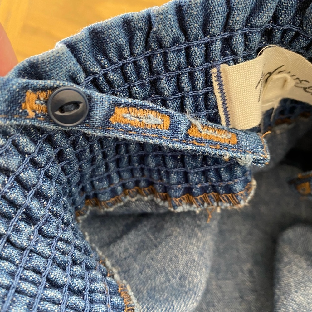 Madewell Denim Convertible Tie-Back Alberta Wash - Picture 6 of 10